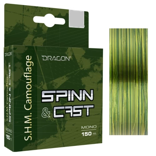 Żyłka Dragon S.H.M. Camouflage Spinn & Cast 150m