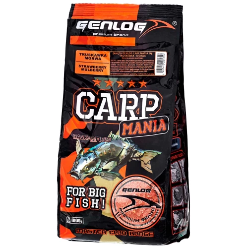 Zanęta Genlog Carp Mania Truskawka/Morwa 1kg